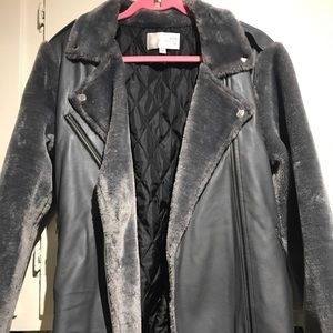 JOA Faux Leather Jacket